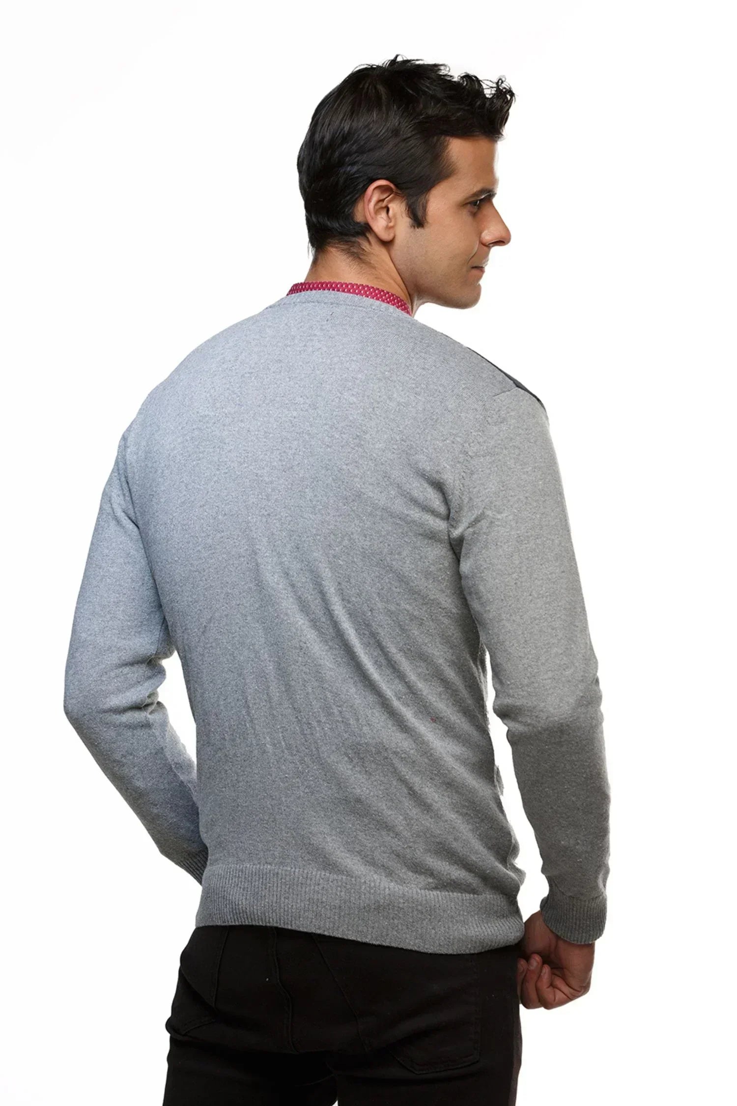 Suéter San Agustín en algodón regenerado rombos – Hombre